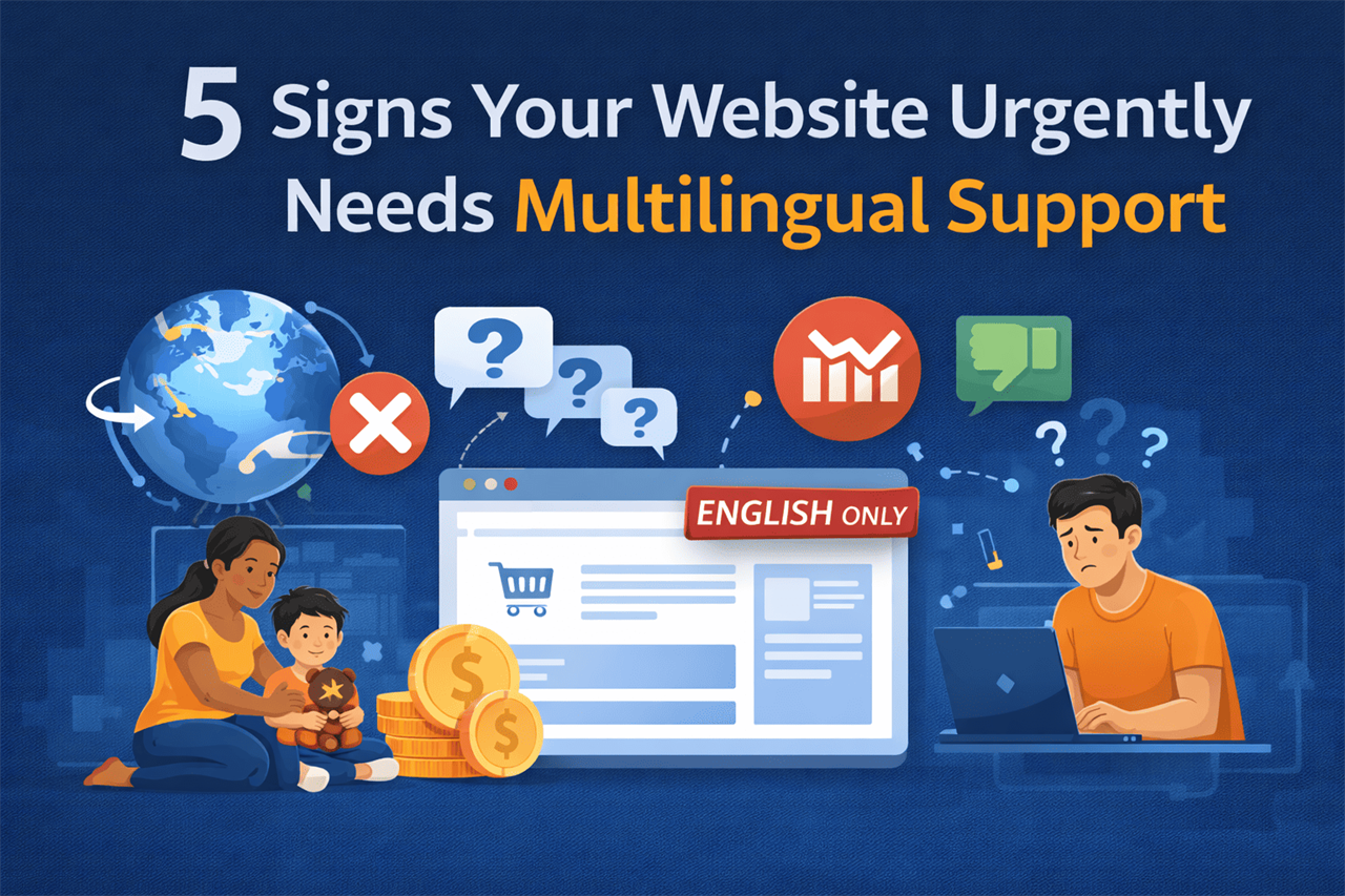 5 Signs Your Website Needs Multilingual Support Now